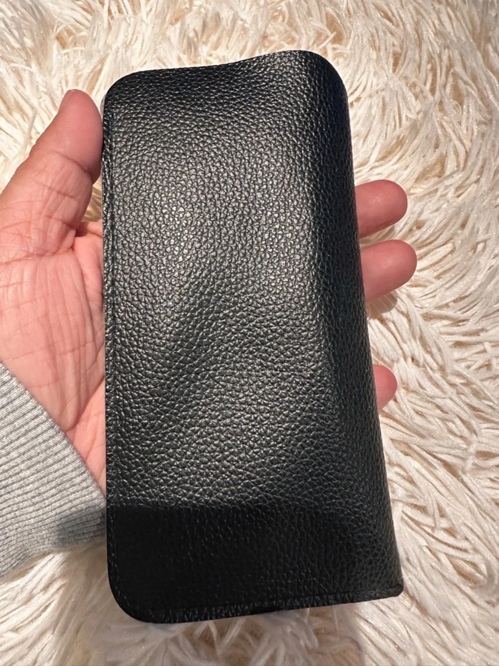 7 eye glasses cases -White Glasses or Sunglasses Case with Black Interior